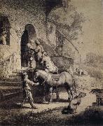 REMBRANDT Harmenszoon van Rijn, The Good Samaritan